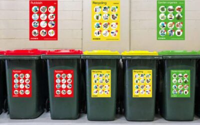 FREE RECYCLING BIN STICKERS