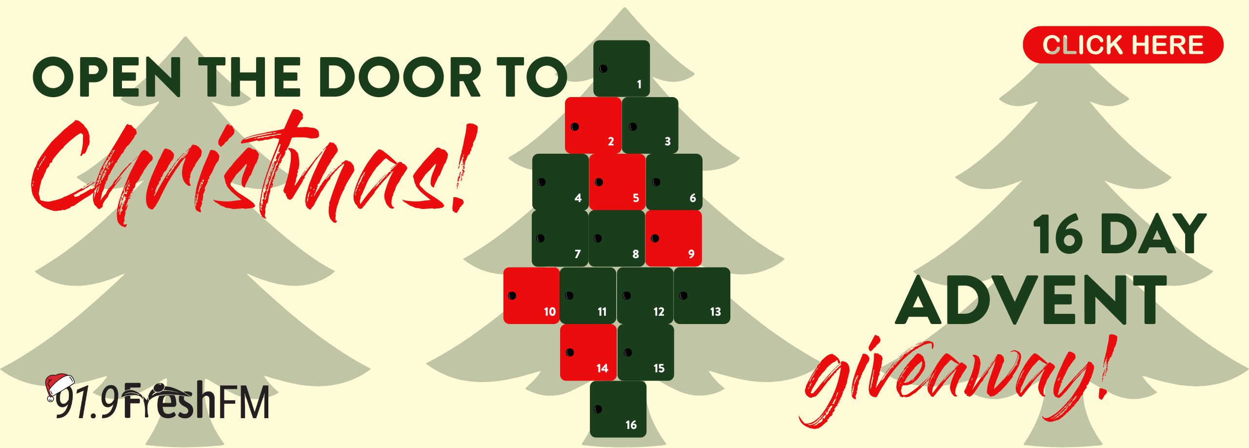 Fresh advent web banner