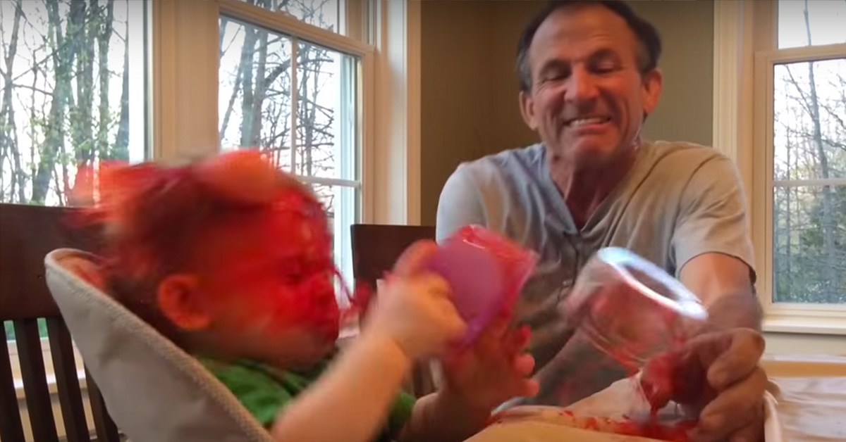 Baby’s Attempt To Colour Easter Eggs Goes Hilariously Wrong
