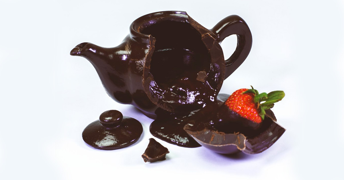 A Solid Chocolate Teapot?!