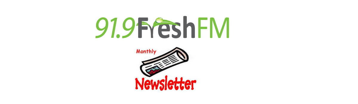 91.9 Fresh FM News Letter May 2016