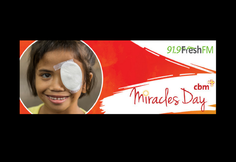 YOU CAN GIVE THE MIRACLE GIFT OF SIGHT!