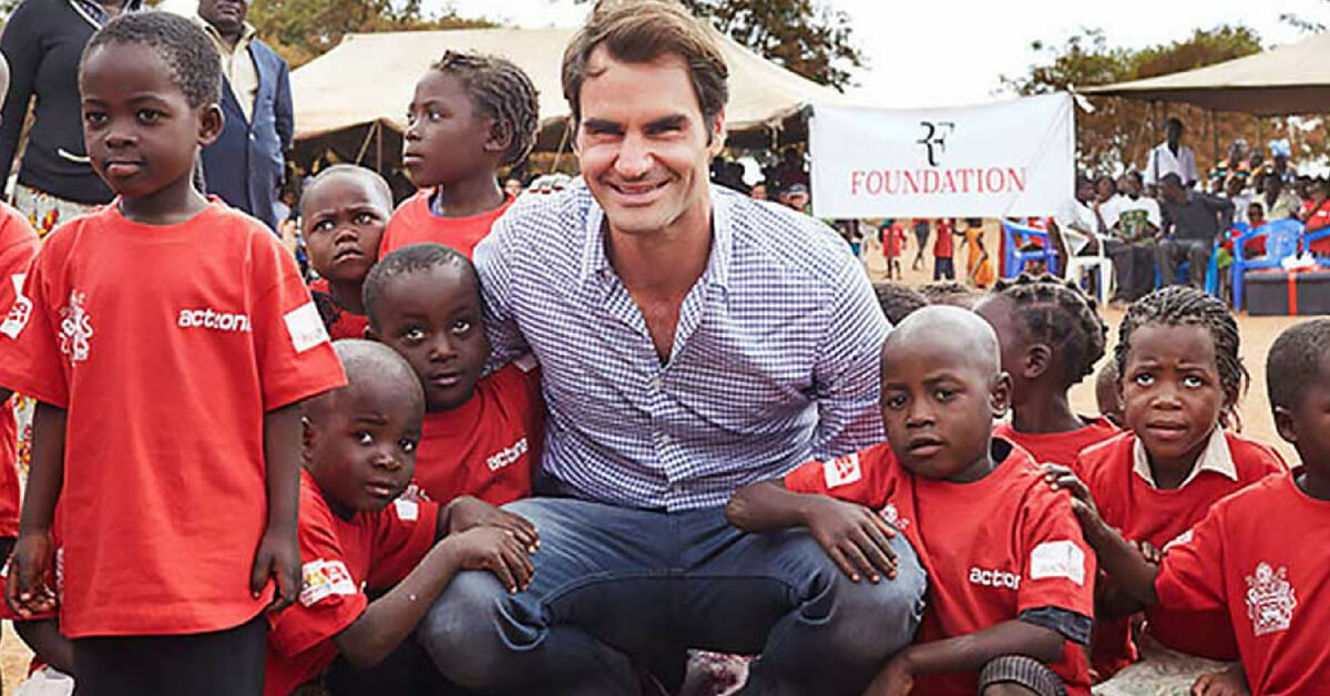 Roger Federer’s Charity – Almost at 1 Million Children Goal