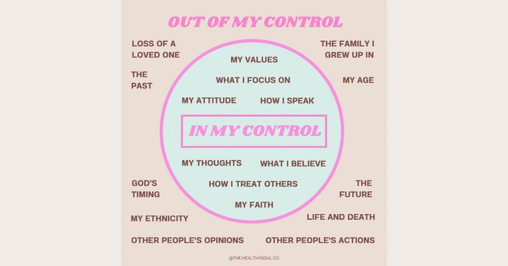 The circle of control